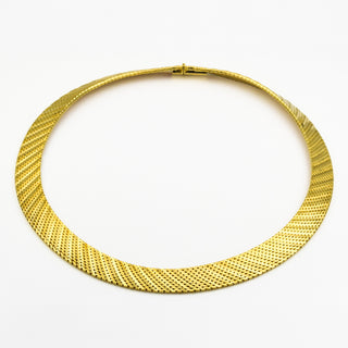 Collier aus 585 Gelbgold, 45cm, nachhaltiger second hand Schmuck perfekt aufgearbeitet