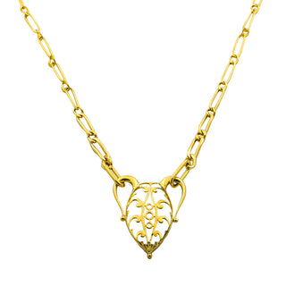 Collier aus 750 Gelbgold, 60cm, nachhaltiger second hand Schmuck perfekt aufgearbeitet