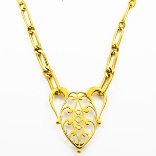 Collier aus 750 Gelbgold, 60cm, nachhaltiger second hand Schmuck perfekt aufgearbeitet