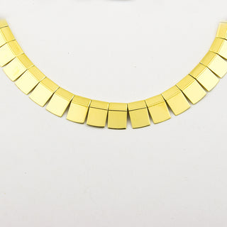 Collier aus 585 Gelbgold, nachhaltiger second hand Schmuck perfekt aufgearbeitet