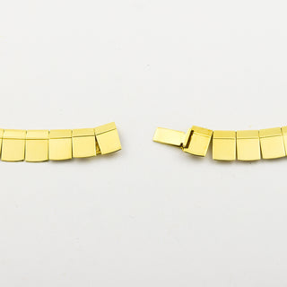 Collier aus 585 Gelbgold, nachhaltiger second hand Schmuck perfekt aufgearbeitet