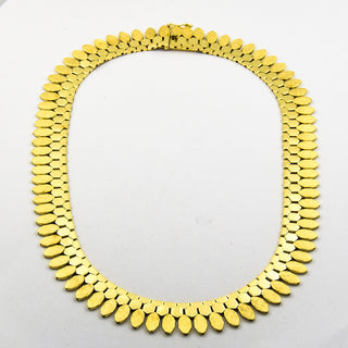 Collier aus 585 Gelbgold, 42cm, nachhaltiger second hand Schmuck perfekt aufgearbeitet