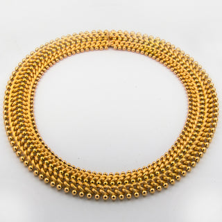 Collier aus 750 Roségold, 46cm, nachhaltiger second hand Schmuck perfekt aufgearbeitet