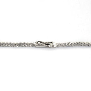 Brillantcollier aus 750 Weißgold mit Diamant, nachhaltiger second hand Schmuck perfekt aufgearbeitet