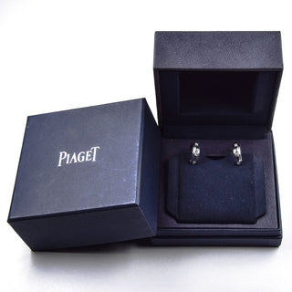 Piaget Brillantcreolen Possession aus 750 Weißgold, nachhaltiger second hand Schmuck perfekt aufgearbeitet