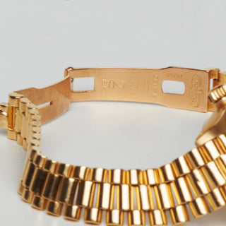 Rolex Damenarmbanduhr Oyster Date Just Automatik mit Datumsanzeige, gebrauchte Luxusuhr im Top-Zustand