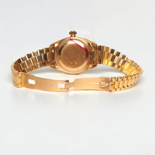 Rolex Damenarmbanduhr Oyster Date Just Automatik mit Datumsanzeige, gebrauchte Luxusuhr im Top-Zustand