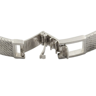 Bueche Girod Handaufzug und Edelsteinbesatz, gebrauchte Luxusuhr im Top-Zustand