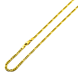 Figarokette aus 750 Gelbgold, nachhaltiger second hand Schmuck perfekt aufgearbeitet