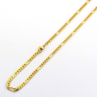 FBM Figarokette aus 585 Gelbgold, nachhaltiger second hand Schmuck perfekt aufgearbeitet