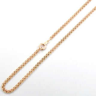 Garibaldikette aus 583 Rotgold, nachhaltiger second hand Schmuck perfekt aufgearbeitet