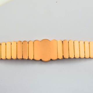 Gliederarmband aus 750 Rosegold, second hand Schmuck perfekt aufgearbeitet