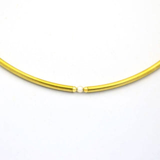 Perlenkette aus 585 Gelbgold, nachhaltiger second hand Schmuck perfekt aufgearbeitet