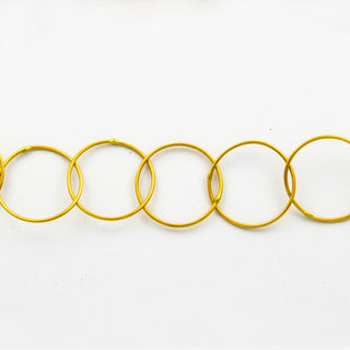 Ösenkette aus 750 Gelbgold, 46cm, neuwertig