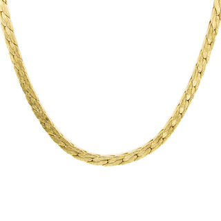 Halskette aus 585 Gelbgold, 44 cm, nachhaltiger second hand Schmuck perfekt aufgearbeitet