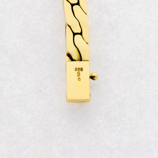 Halskette aus 585 Gelbgold, 44 cm, nachhaltiger second hand Schmuck perfekt aufgearbeitet