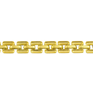 Halskette aus 585 Gelbgold, 42 cm, nachhaltiger second hand Schmuck perfekt aufgearbeitet