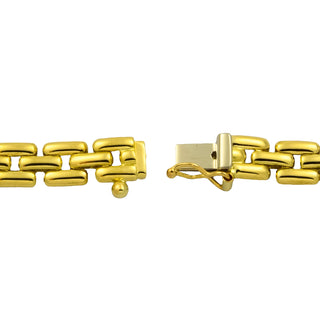 Halskette aus 585 Gelbgold, 42 cm, nachhaltiger second hand Schmuck perfekt aufgearbeitet