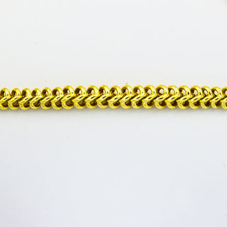 Halskette aus 585 Gelbgold, 45,5cm, nachhaltiger second hand Schmuck perfekt aufgearbeitet