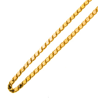 Halskette aus 875 Gelbgold, nachhaltiger second hand Schmuck perfekt aufgearbeitet