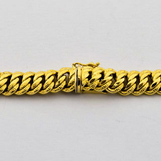 Halskette aus 750 Gelbgold, nachhaltiger second hand Schmuck perfekt aufgearbeitet