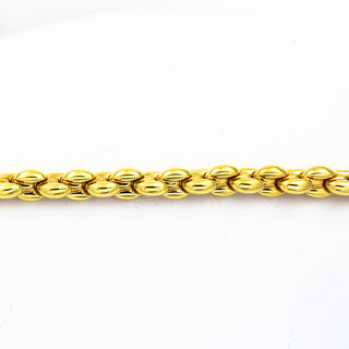 Halskette aus 585 Gelbgold, nachhaltiger second hand Schmuck perfekt aufgearbeitet