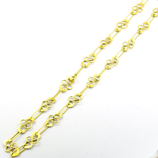 Halskette aus 585 Gelbgold, nachhaltiger second hand Schmuck perfekt aufgearbeitet