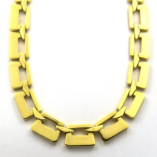 Halskette aus 585 Gelbgold, nachhaltiger second hand Schmuck perfekt aufgearbeitet