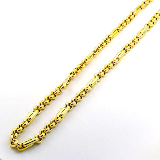 Halskette aus 585 Gelbgold, nachhaltiger second hand Schmuck perfekt aufgearbeitet