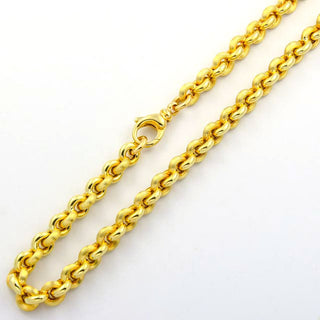 Halskette aus 585 Gelbgold, nachhaltiger second hand Schmuck perfekt aufgearbeitet