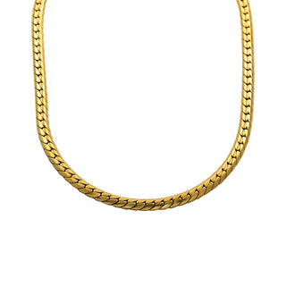 Halskette aus 750 Gelbgold, nachhaltiger second hand Schmuck perfekt aufgearbeitet