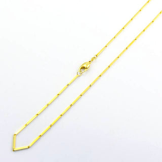 Halskette aus 585 Gelbgold, nachhaltiger second hand Schmuck perfekt aufgearbeitet