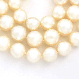 Perlenkette mit Magnetschließe aus 585 Gelbgold, nachhaltiger second hand Schmuck perfekt aufgearbeitet