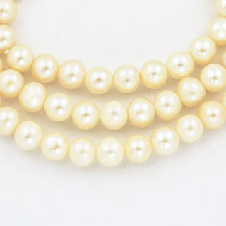 Perlenkette mit Schließe aus 925 Silber, nachhaltiger second hand Schmuck perfekt aufgearbeitet