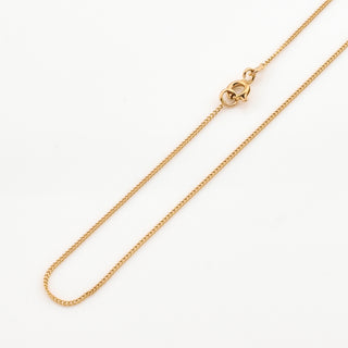 Halskette aus 583 Rotgold, nachhaltiger second hand Schmuck perfekt aufgearbeitet