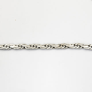 Halskette aus 585 Weißgold, 42cm, nachhaltiger second hand Schmuck perfekt aufgearbeitet