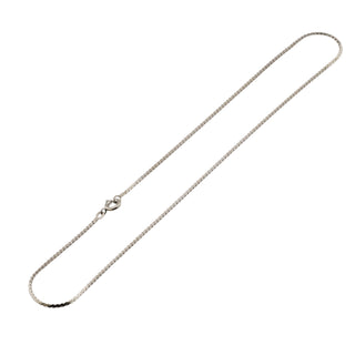 FBM Halskette aus 585 Weißgold, nachhaltiger second hand Schmuck perfekt aufgearbeitet