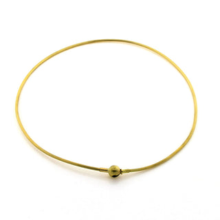 Halsreif aus 750 Gelbgold, nachhaltiger second hand Schmuck perfekt aufgearbeitet