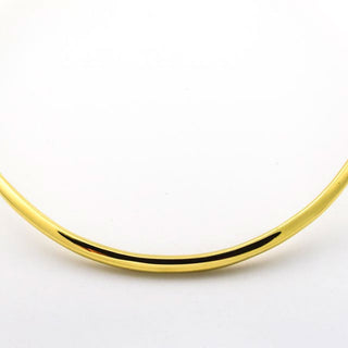 Halsreif aus 585 Gelbgold, nachhaltiger second hand Schmuck perfekt aufgearbeitet