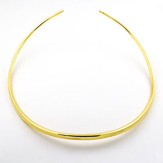 Halsreif aus 585 Gelbgold, nachhaltiger second hand Schmuck perfekt aufgearbeitet