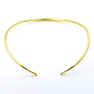 Halsreif aus 585 Gelbgold, nachhaltiger second hand Schmuck perfekt aufgearbeitet