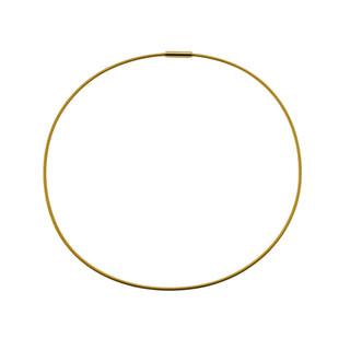 Niessing Halsschmuck Schnursystem aus 750 Gelbgold, nachhaltiger second hand Schmuck perfekt aufgearbeitet