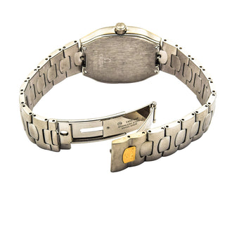 Omega Seamaster Polaris Multifunktion Quarzwerk mit Chronograph, Datumsanzeige, Wecker, Leuchtindizes und Leuchtzeigern, gebrauchte Luxusuhr im Top-Zustand