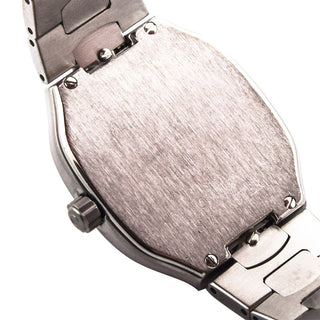 Omega Seamaster Polaris Multifunktion Quarzwerk mit Chronograph, Datumsanzeige, Wecker, Leuchtindizes und Leuchtzeigern, gebrauchte Luxusuhr im Top-Zustand