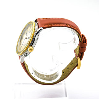 Longines Herrenarmbanduhr Lindberg Automatik und Zentralsekunde und Sichtboden, gebrauchte Luxusuhr im Top-Zustand