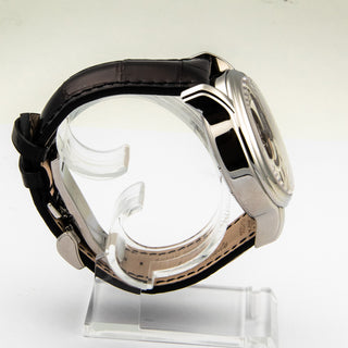 Zenith El Primero Open Automatik mit Chronograph, Panoramadatum , Sichtboden, Kleine Sekunde und Gangreserveanzeige, gebrauchte Luxusuhr im Top-Zustand