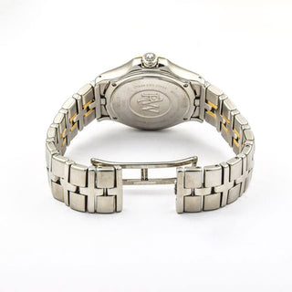 Raymond Weil Herrenarmbanduhr Parsifal Automatik mit Datumsanzeige und Wochentagsanzeige und Leuchtindizes, Leuchtzeiger und Leuchtziffern, gebrauchte Luxusuhr im Top-Zustand