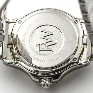 Raymond Weil Herrenarmbanduhr Parsifal Automatik mit Datumsanzeige und Wochentagsanzeige und Leuchtindizes, Leuchtzeiger und Leuchtziffern, gebrauchte Luxusuhr im Top-Zustand