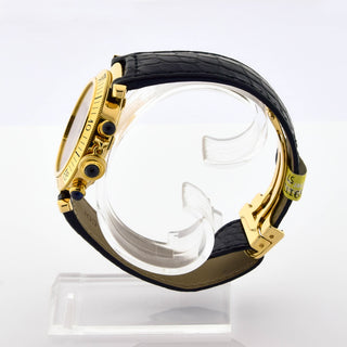 Cartier Herrenarmbanduhr Pasha Quarzwerk mit Chronograph und Datumsanzeige, gebrauchte Luxusuhr im Top-Zustand