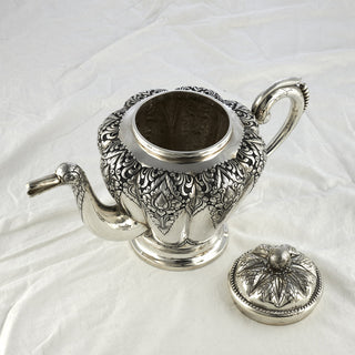 Kanne Deluxe aus 800 Silber, nachhaltiger second hand Schmuck perfekt aufgearbeitet